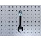 Triton Products 12" x 60" x 4 mil. Gray Vinyl Self-Adhesive Tape Roll for Pegboard TSV1260-GRY - alternate 2